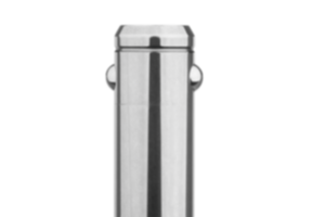 Ball lock pins with plastic T-grip and high shear strength