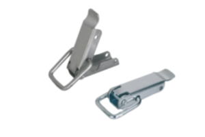 Spännlås stål eller rostfritt stål med spännbygel till 2000 N, skruvhål övertäckta Spännlås stål eller rostfritt stål med spännbygel till 2000 N, skruvhål övertäckta