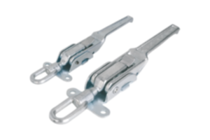 Spännlås stål spännbygel upp till 30500 N, inställbart, skruvhål synliga, kraftigt utförande Spännlås stål spännbygel upp till 30500 N, inställbart, skruvhål synliga, kraftigt utförande