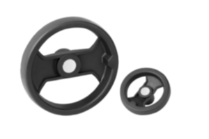 2-ekrade rattar i plast - inch 2-ekrade rattar i plast - inch