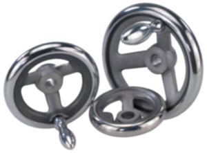 Handwheels DIN 950, aluminium - inch Handwheels DIN 950, aluminium - inch