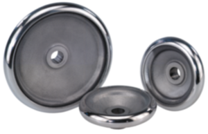 Handwheels disc similar to DIN 950, aluminium, inch