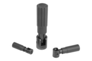 Cylinderhandtag i plast, fällbara - inch Cylinderhandtag i plast, fällbara - inch