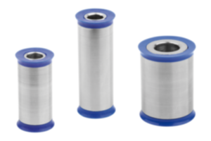 Spacer sleeve, stainless steel with seal washer in Hygienic DESIGN