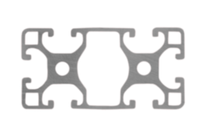 Aluminiumprofiler 40x80 lätta typ I