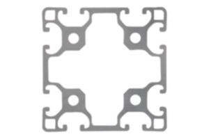 Aluminiumprofiler 80x80 lätta typ I