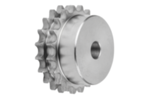 Kedjehjul dubbla 8,0 mm x 3,0 mm DIN ISO 606