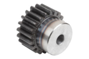 Spur gears steel, module 2,5 toothing hardened, straight teeth, engagement angle 20°
