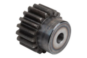 Cylindriska kugghjul i stål, modul 3 härdad kuggning, rak kugg, ingreppsvinkel 20°