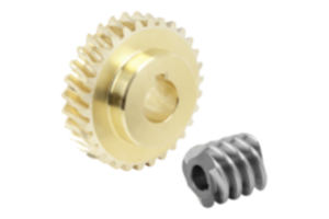 Worm gears, right-hand centre distance 40 mm