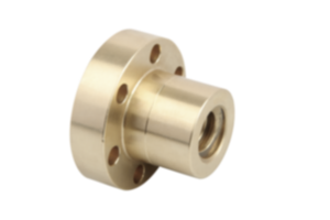 Trapezoidal thread nuts with flange double-start, RH thread