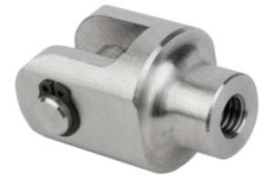 Clevis joints for rod ends stainless steel