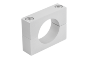 Flänsklämstycken, aluminium, för linjärenhet Flänsklämstycken, aluminium, för linjärenhet
