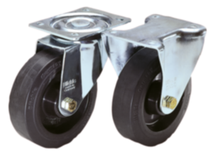 Länkhjul och blockhjul stålplåt standardutförande